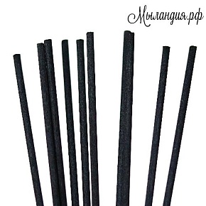 Палочки для аромадиффузора чёрные (25 см) (10 шт)